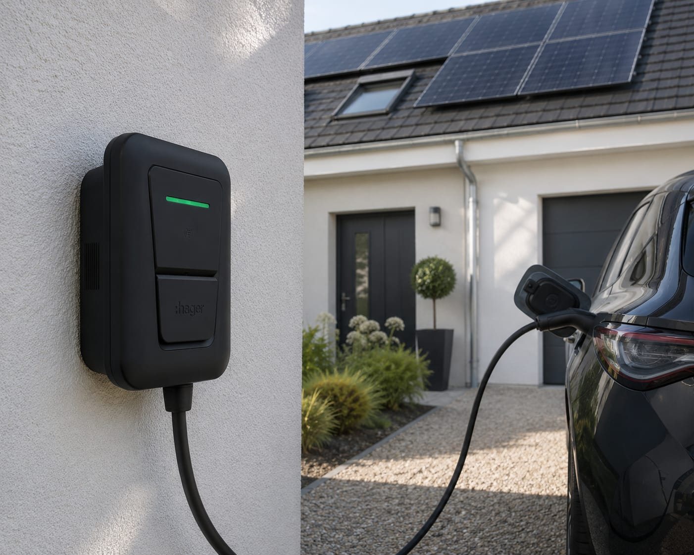 Borne de recharge pour voiture électrique