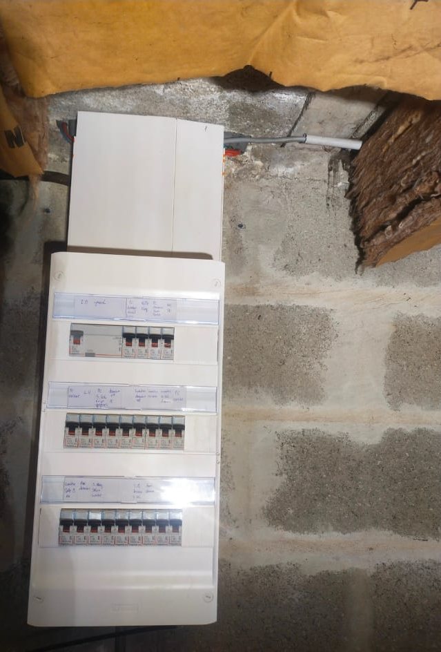 Tableau électrique rénové et repéré